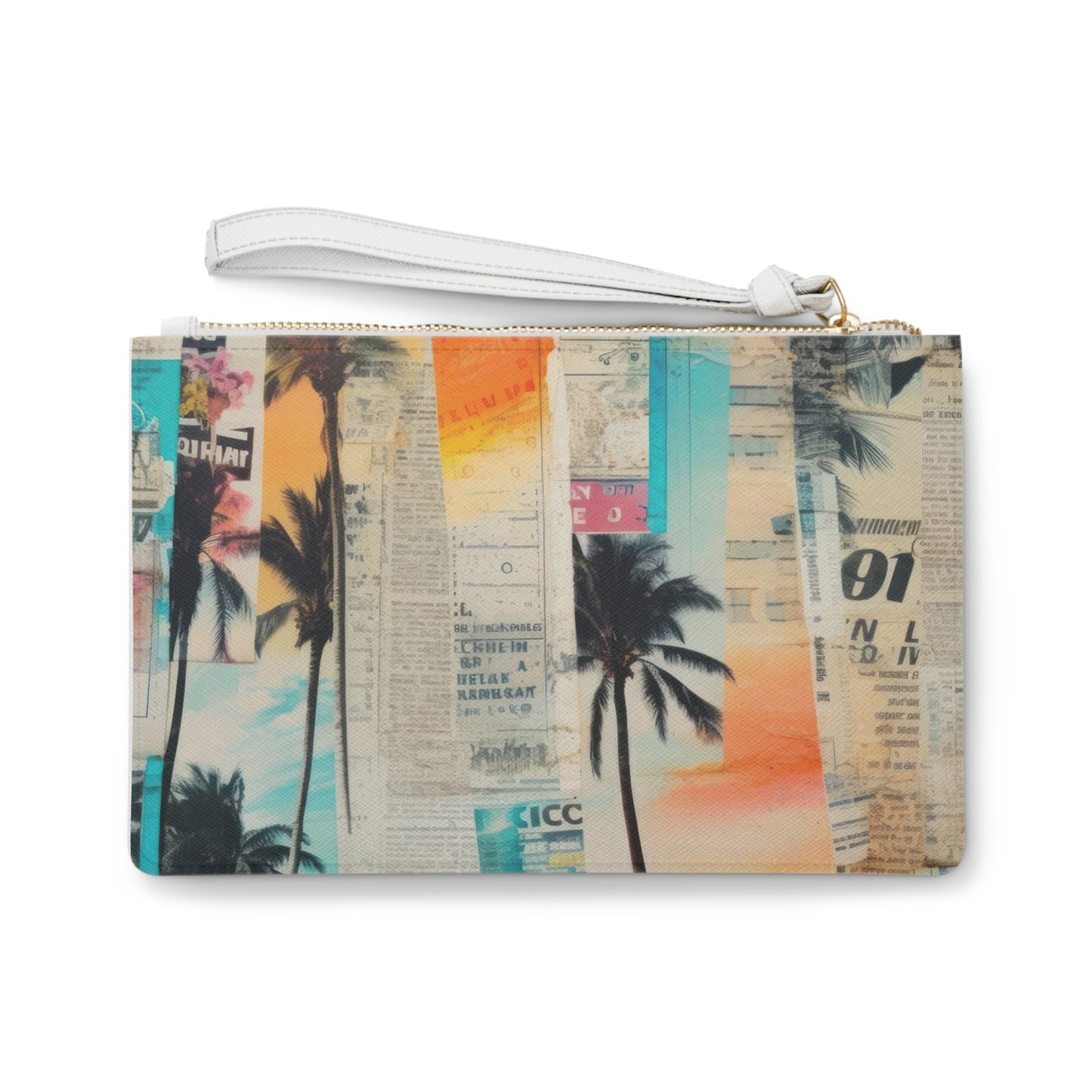 Beach News Clutch Bag - Ocean + Surf Co.