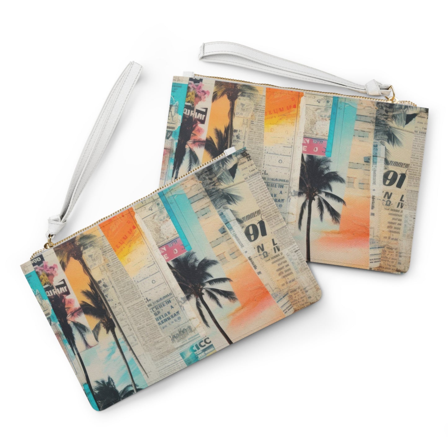 Beach News Clutch Bag - Ocean + Surf Co.