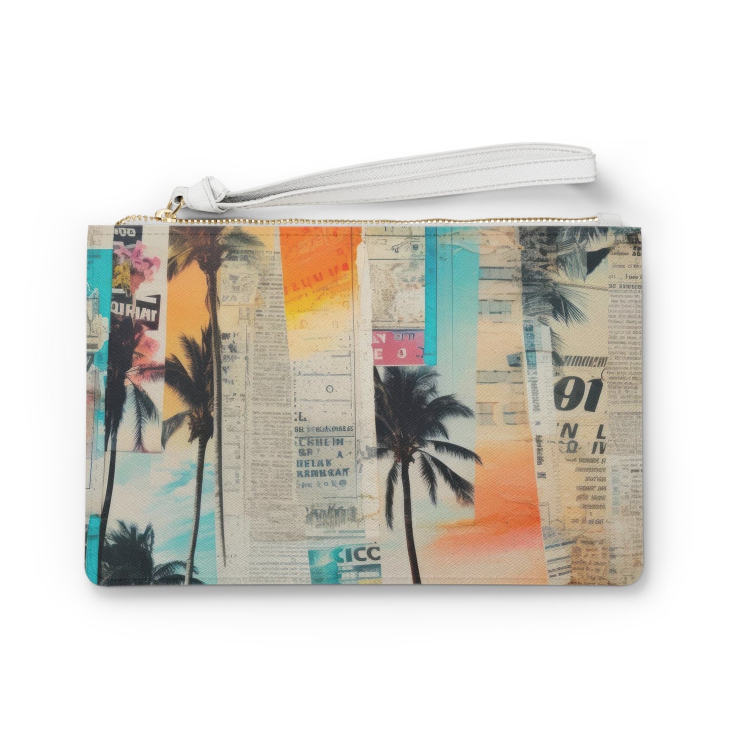 Beach News Clutch Bag - Ocean + Surf Co.