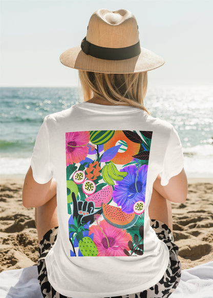 Colorful Tropical Short Sleeve Tee - Ocean + Surf Co.