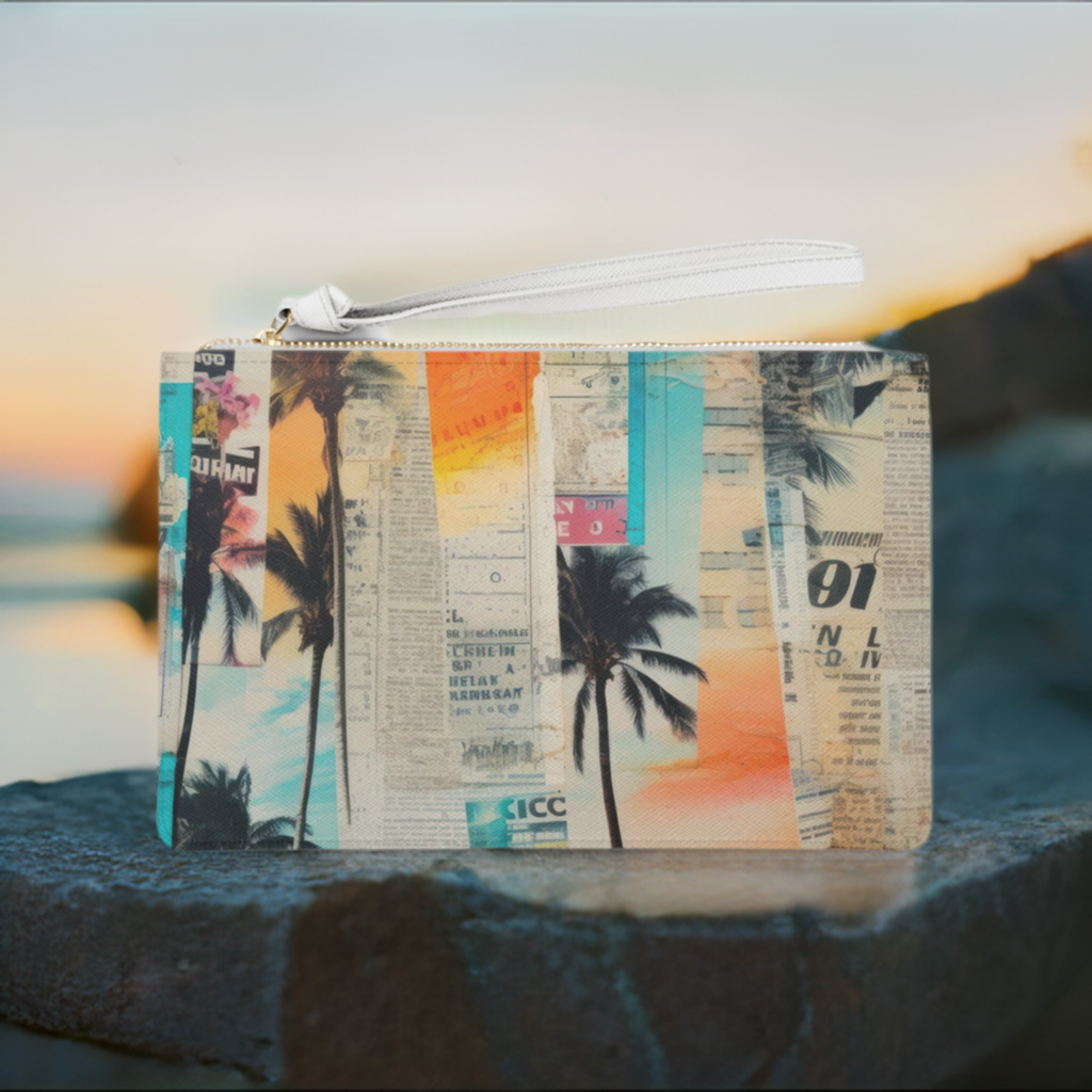 Beach News Clutch Bag - Ocean + Surf Co.